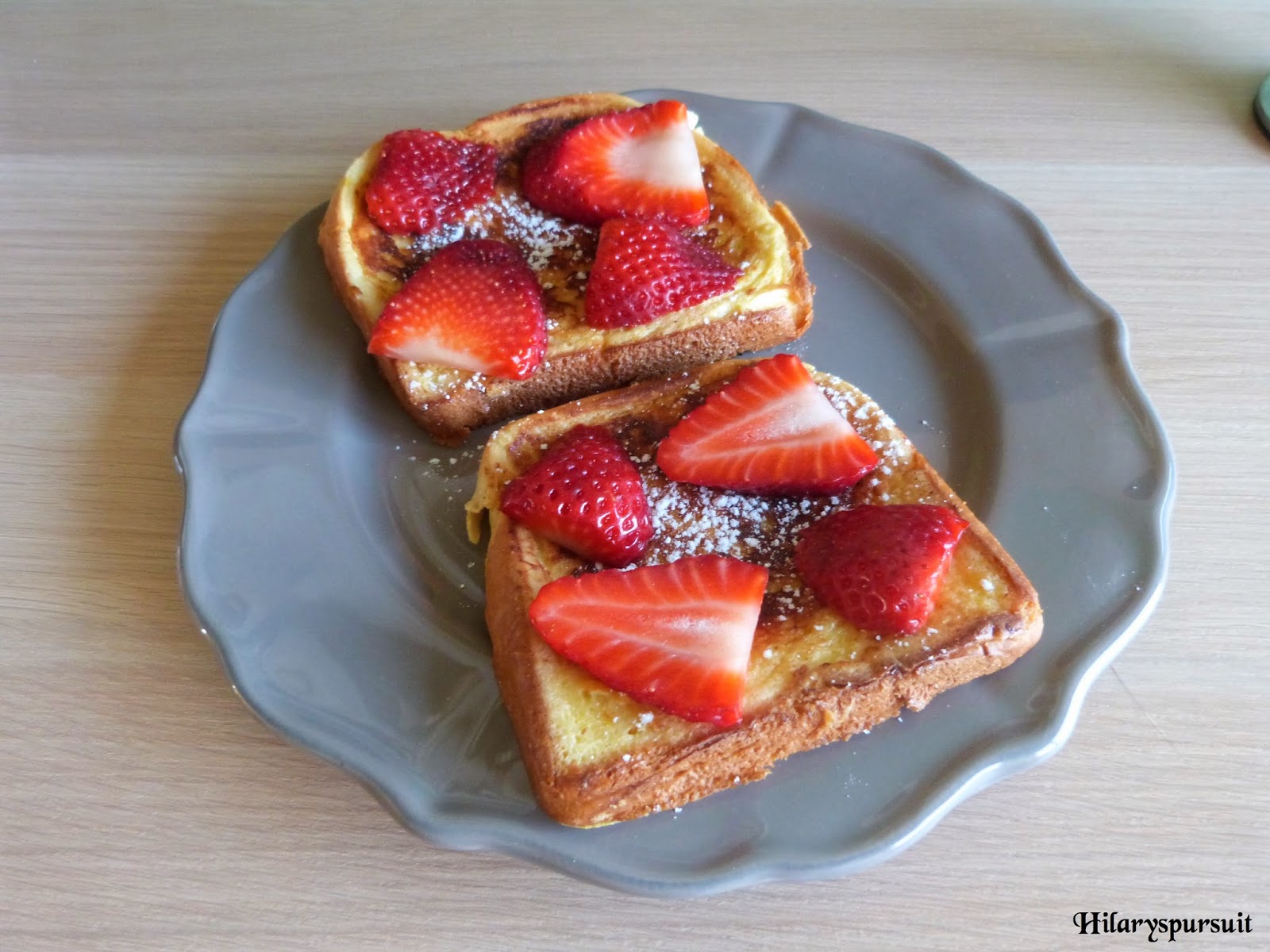 Dans la cuisine d'Hilary Pain perdu brioché / French brioche toast