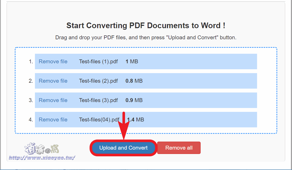 PDFConvertFree 免費線上 PDF 工具