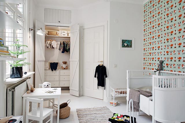 Dormitorio infantil de estilo nórdico