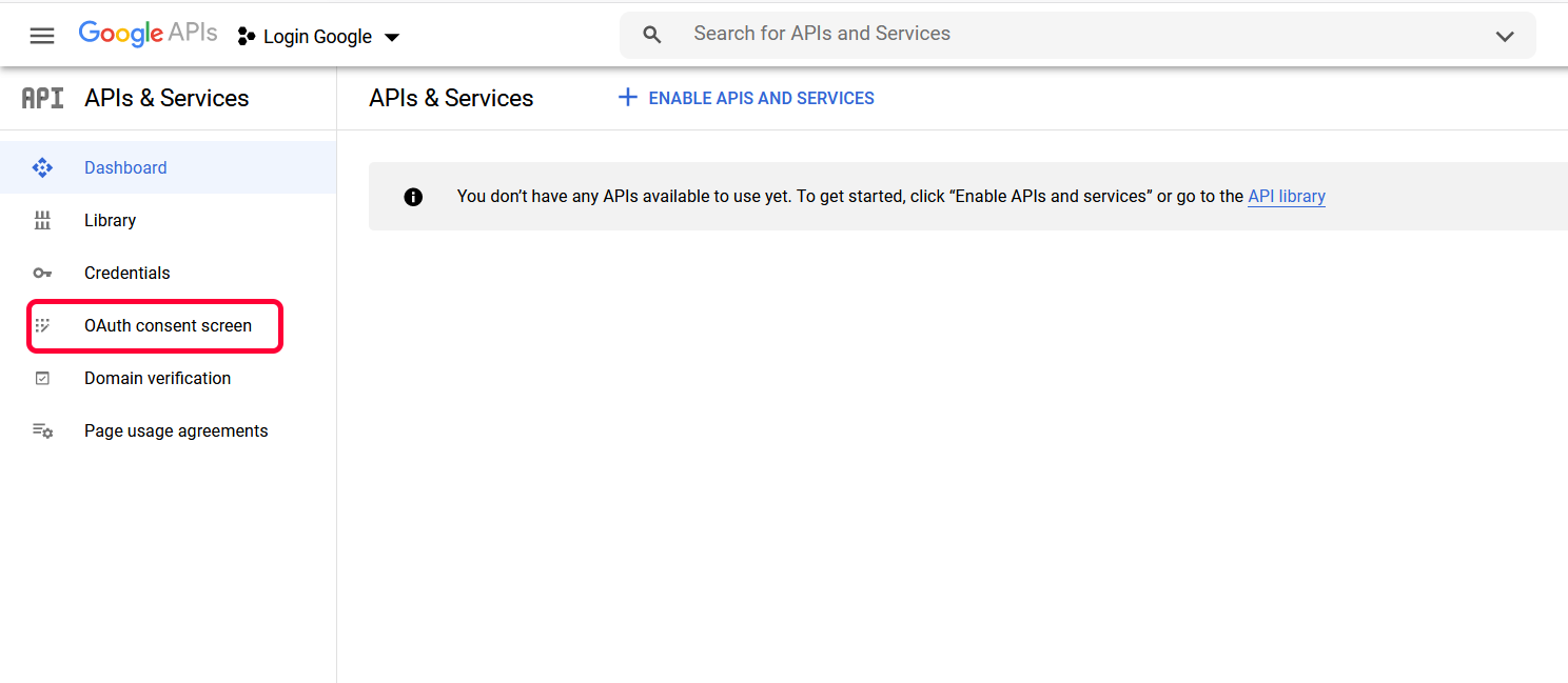 Google services api