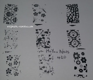 Review-MoYou-Nails-420-Flower-Design-Stamping-Plate