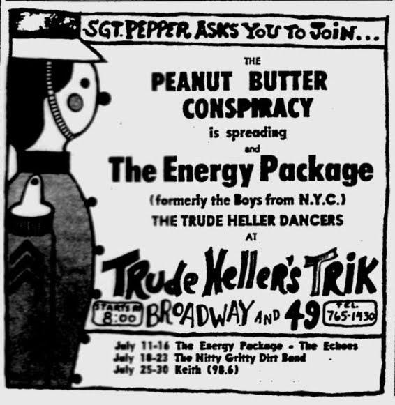 IT'S ALL THE STREETS YOU CROSSED NOT SO LONG AGO 1967 Ads Revisited