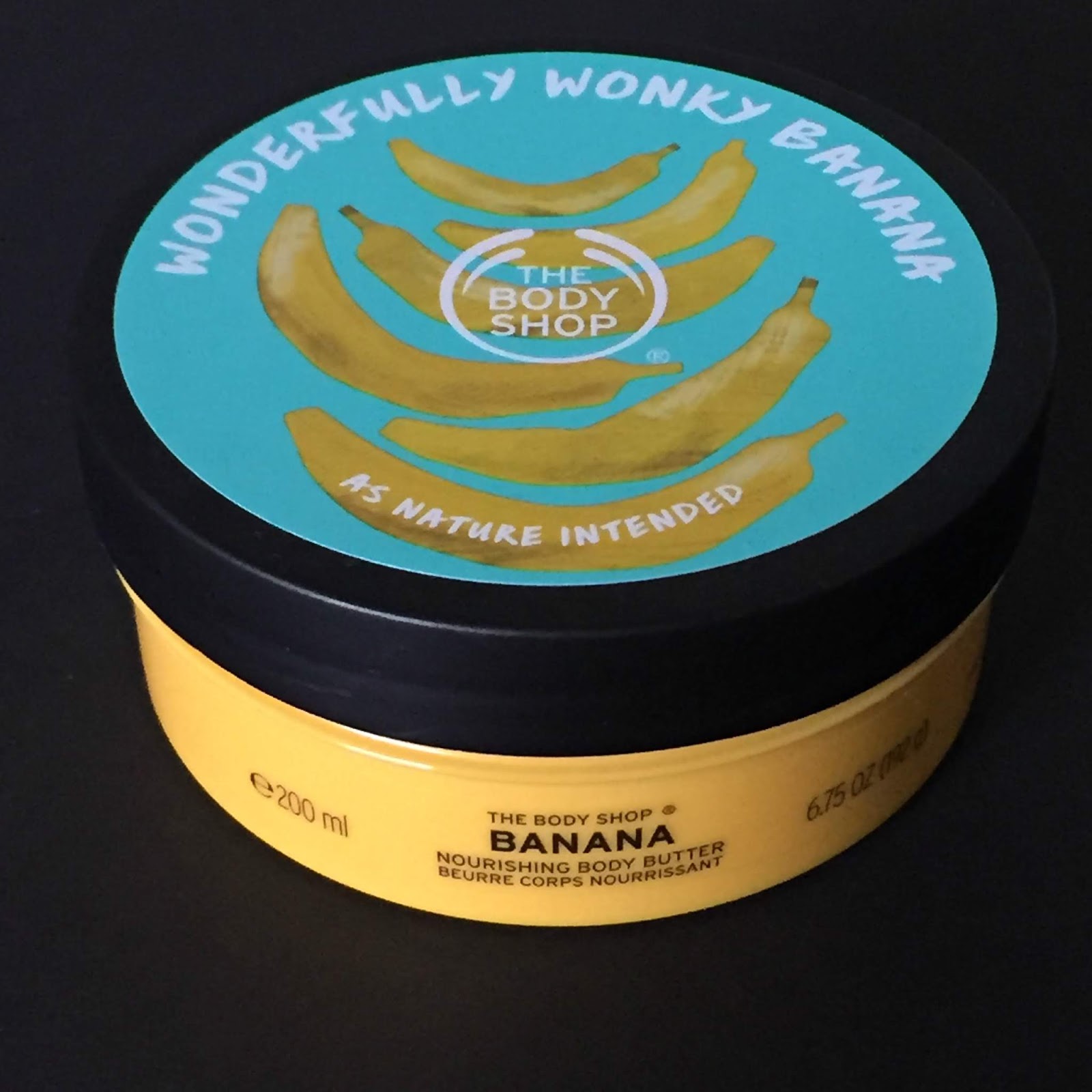 The Body Shop Banana Body Butter, Banana Body Yogurt and Banana Shower