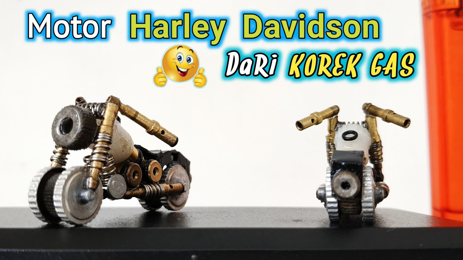 Cara Membuat Miniatur Motor Harley Davidson 2019 Dari