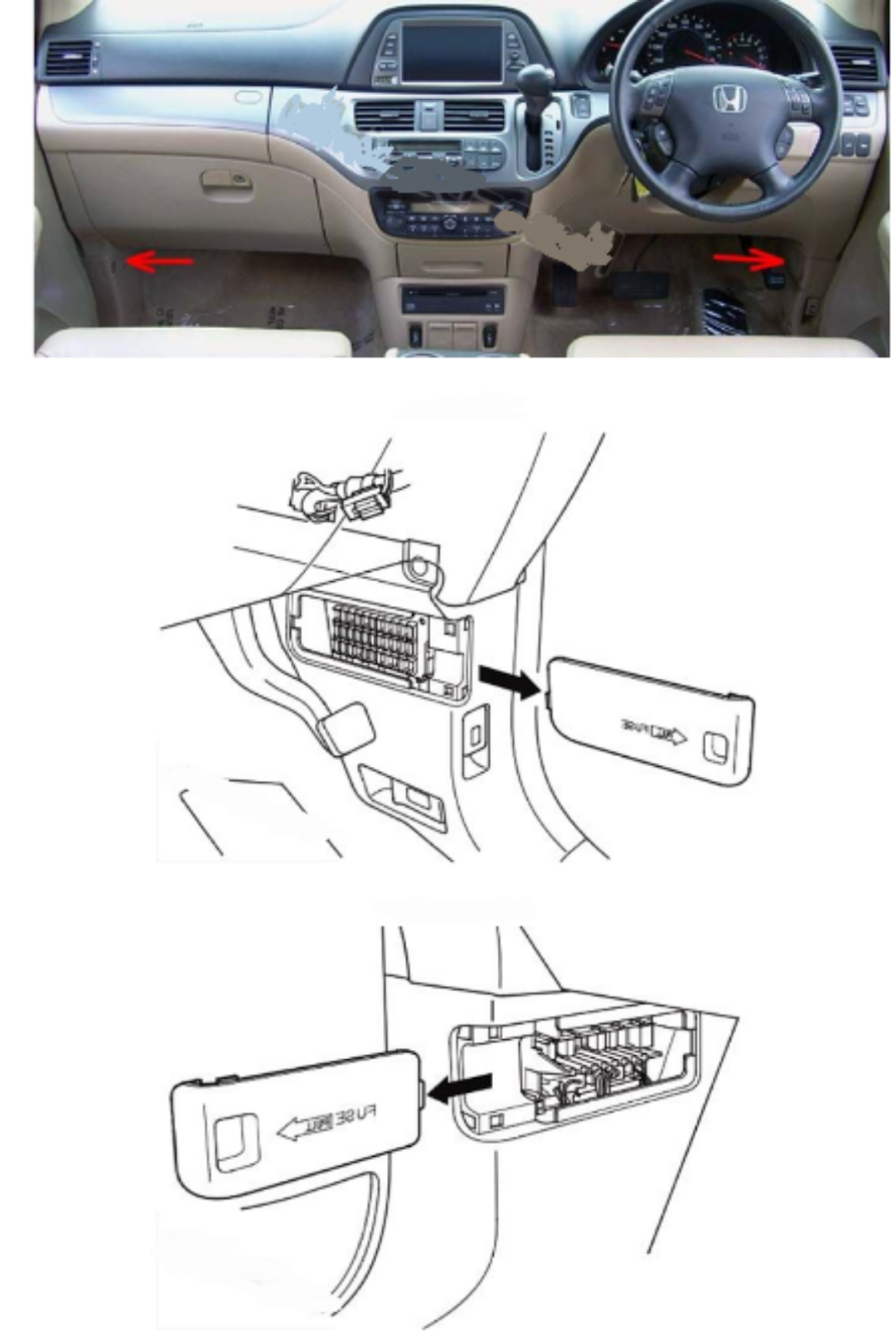 diagram sekring honda odyssey 2006 - Fajarmaker.com
