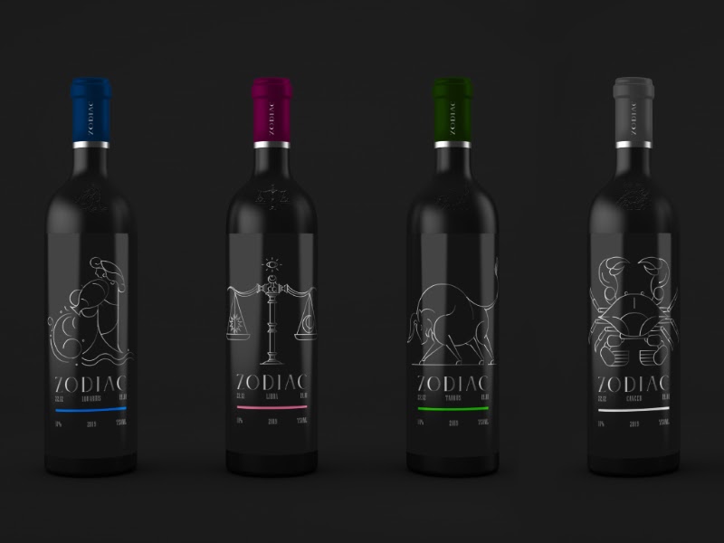 Zodiac Wine on Packaging of the World Creative Package Design Gallery