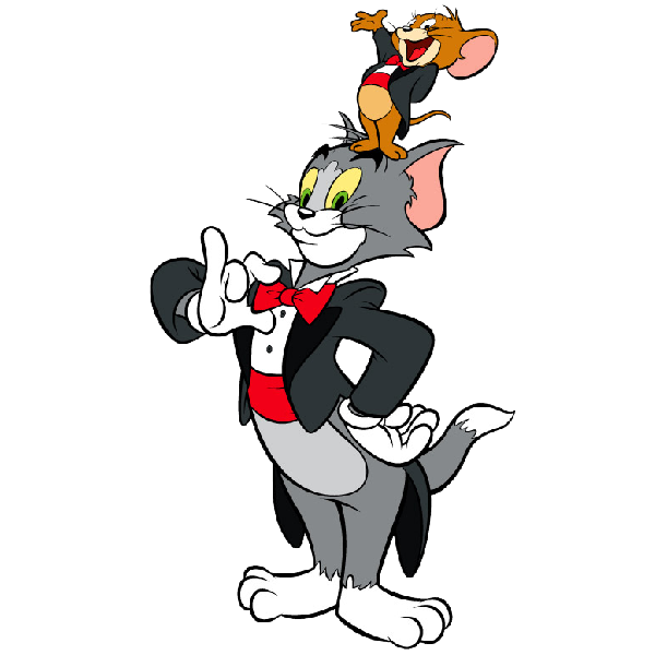 clipart pictures of tom and jerry - photo #31