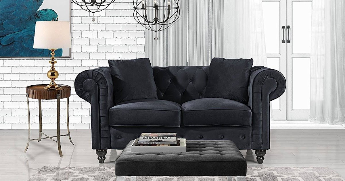 Buy Chesterfield Sofa Online Black Chesterfield Sofa