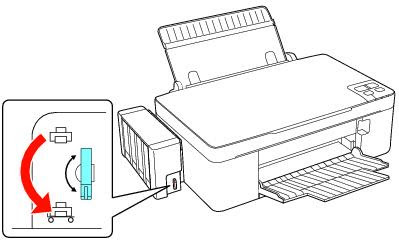 transport lock for Epson printers