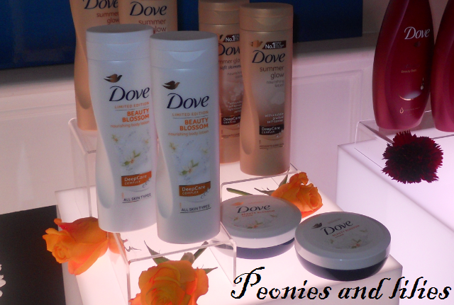 Dove beauty blossom body lotion, Dove beauty blossom body cream, Dove spring 13