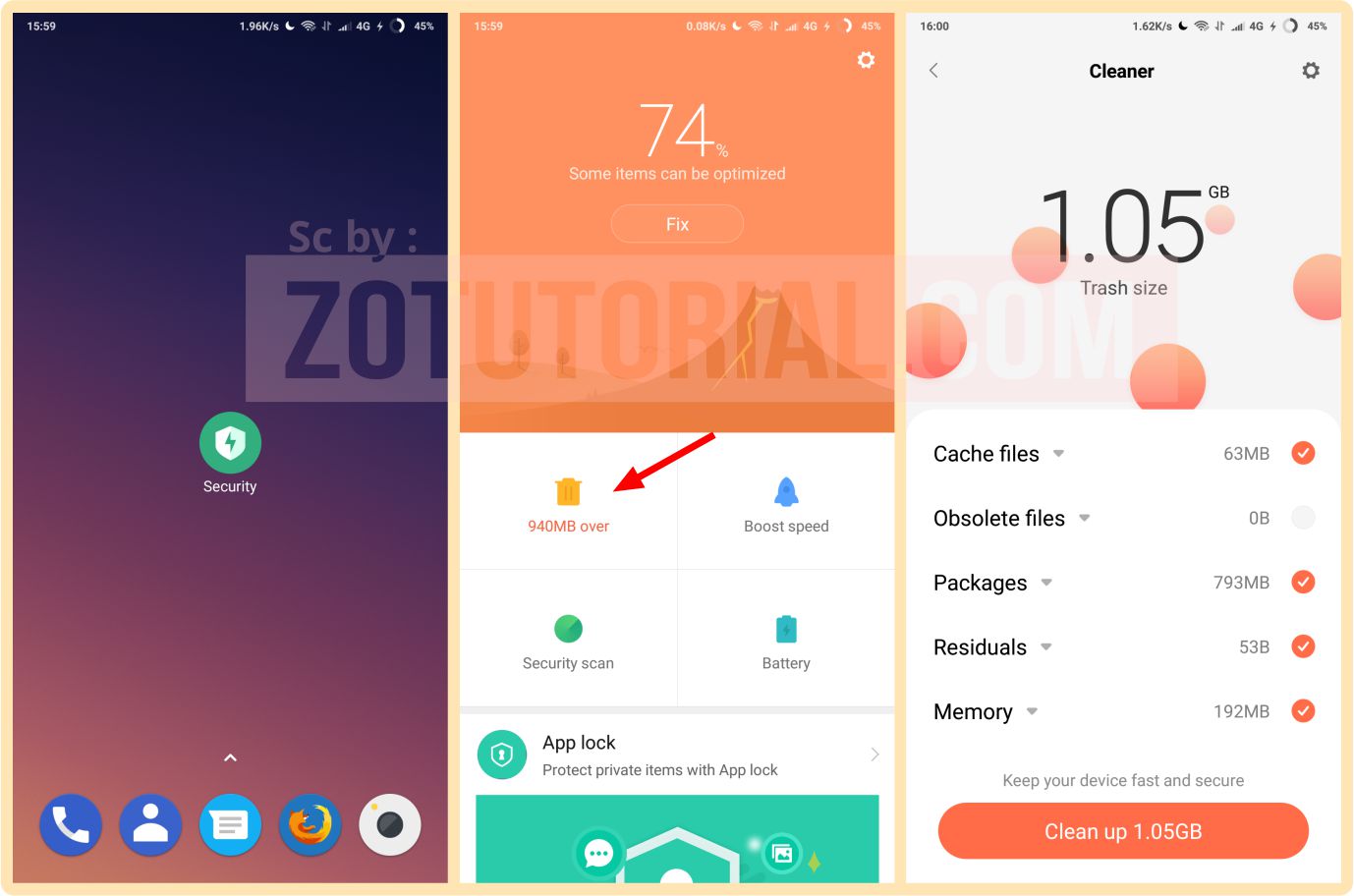4 Metode Cara Membersihkan File Sampah & Cache di HP Xiaomi - zotutorial