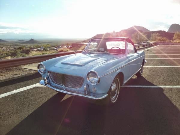 Italian Roadster, 1961 Fiat 1200 