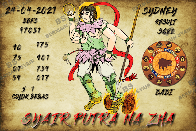 Syair Naga Mas Sydney Sabtu 24 April 2021 KAMPLENG HK