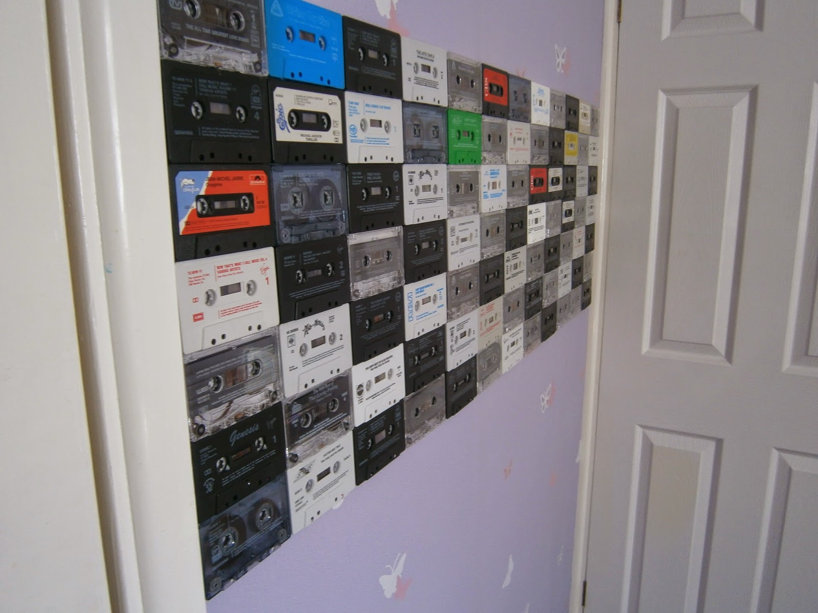 DIY | Cassette Wall | A Beautiful Chaos
