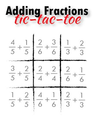 Addition Tic-Tac-Toe