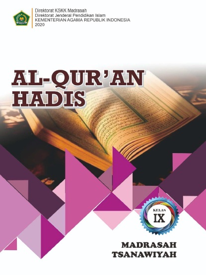 Materi Pelajaran Al Qur An Hadis Kelas 9 Mts Semester I Dan Semester Ii Lengkap Dadang Jsn