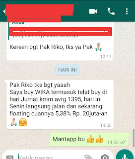 Portofolio Rikopedia dan testimoni member