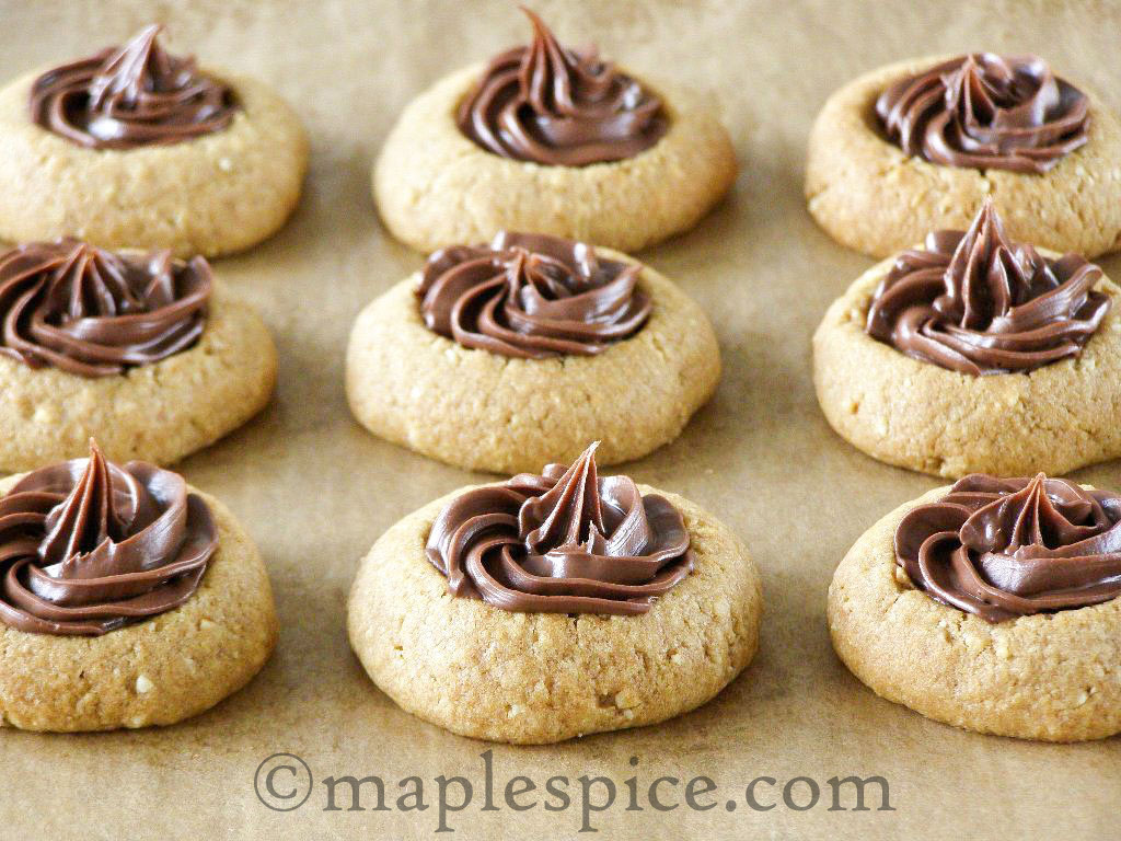 Maple spice Hazelnut Espresso Thumbprint Cookies maple-spice-hazelnut-espresso-thumbprint-cookies