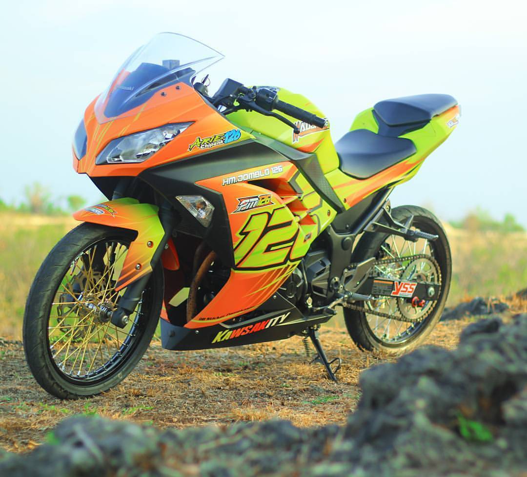 75 Foto Modifikasi Ninja 250 4 TAK Thailook Jari Jari Terkeren