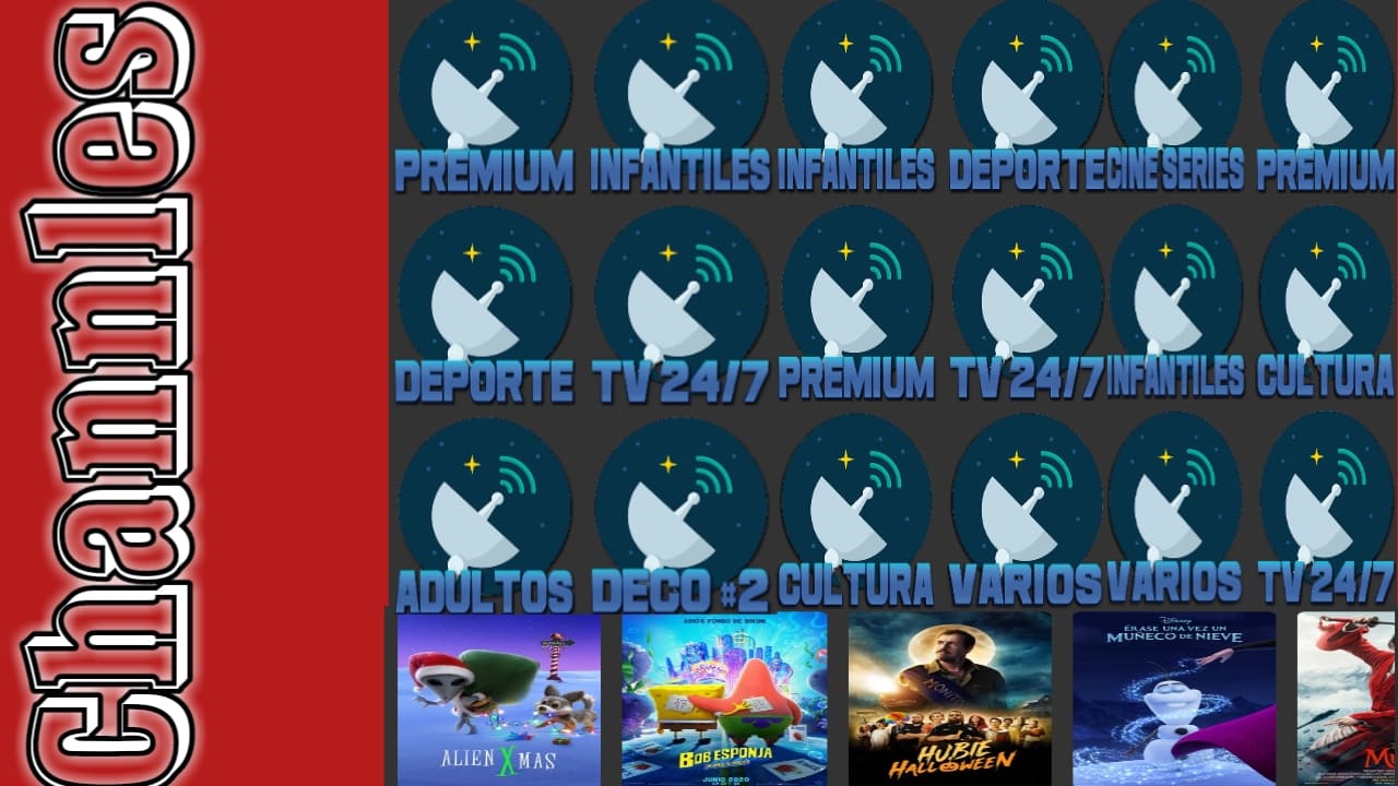 ذا بيست لمشاهدة القنوات اللاتينية المسفرة منها والمجانية/Deco-Tv