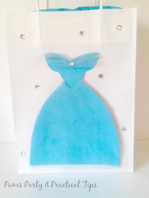 Party bag with Cinderella Gown 