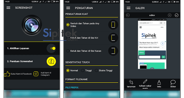 aplikasi screenshot android tanpa menekan tombol aplikasi screenshot android tanpa menekan tombol
