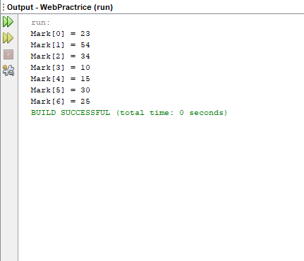 Array output in Java code ~ Masud Bhai