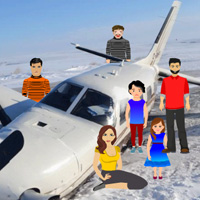 Wowescape Plane Crash in Snow Escape Walkthrough