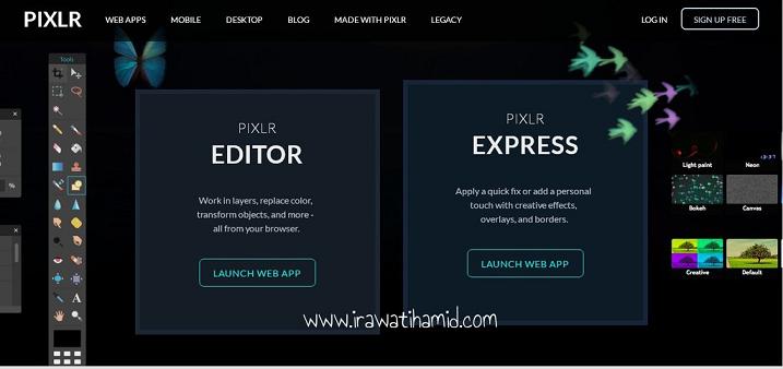 Cara Membuat Foto Bulat Secara Online Di Pixlr Com Irawatihamid Com