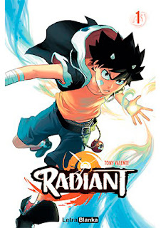 Manga: Reseña de "Radiant" vol. #1 de Tony Valente [Letrablanka Editorial].