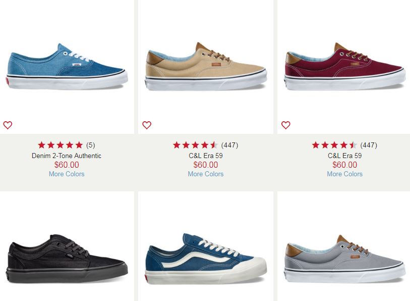 VANS Denim Athletic Skate Shoes Skate Shoes PH Manila's 1