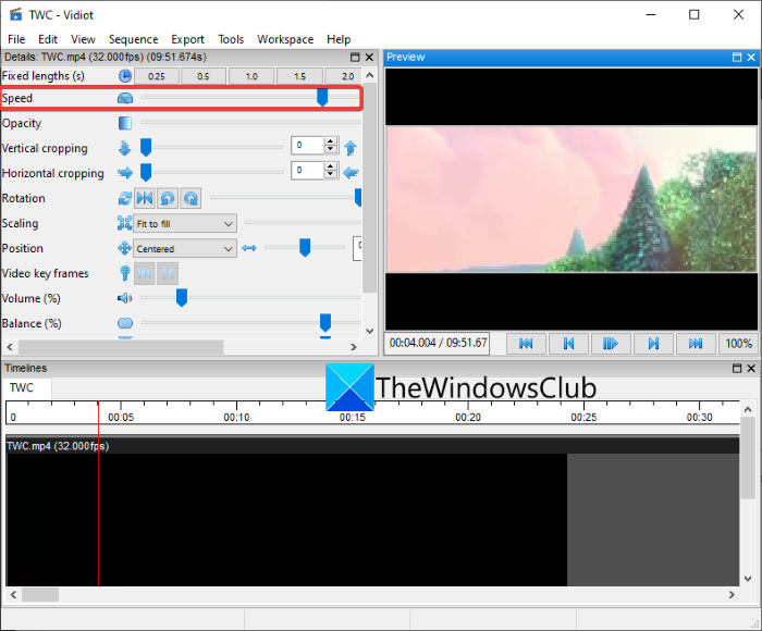 Come velocizzare un video e renderlo più veloce in Windows 11/10