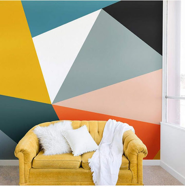 geometric walls painting designs geometric walls painting designs