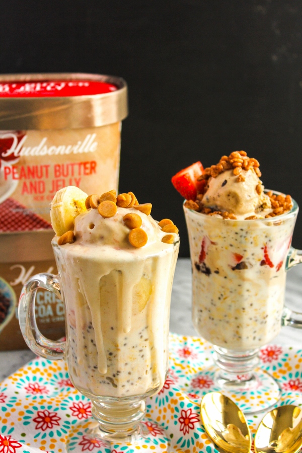 Ice Cream Breakfast Parfaits