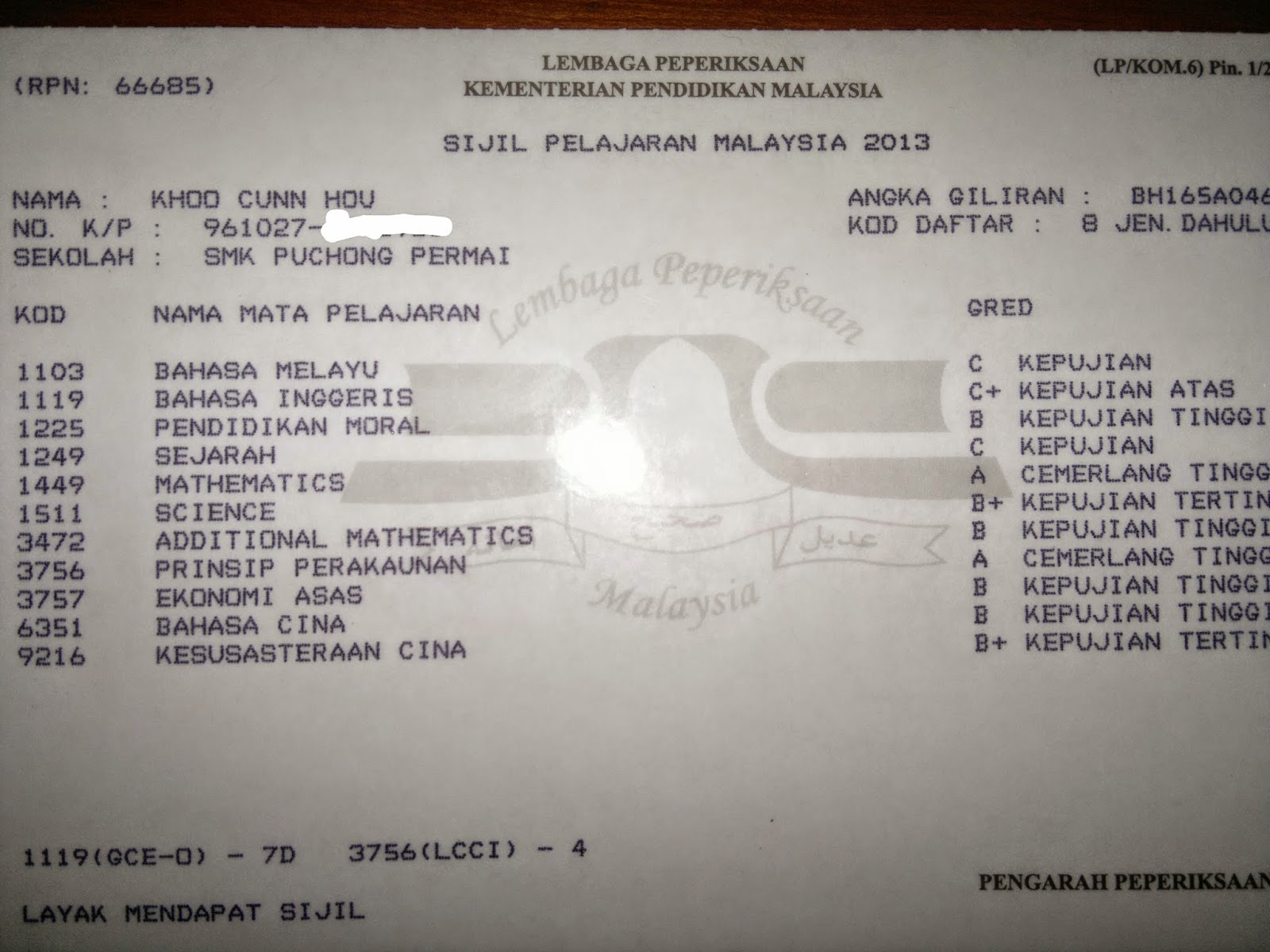 Semak Result Spm 2016 / Keputusan UPSR 2018 Semak dan Check Result
