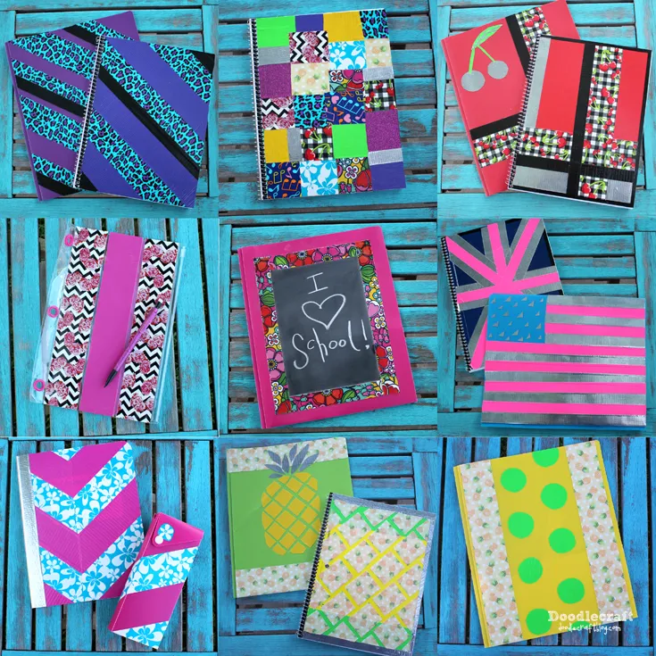 Duct Tape, Glitter, Chevron, Owl, Heart, Star Patterned, Printed