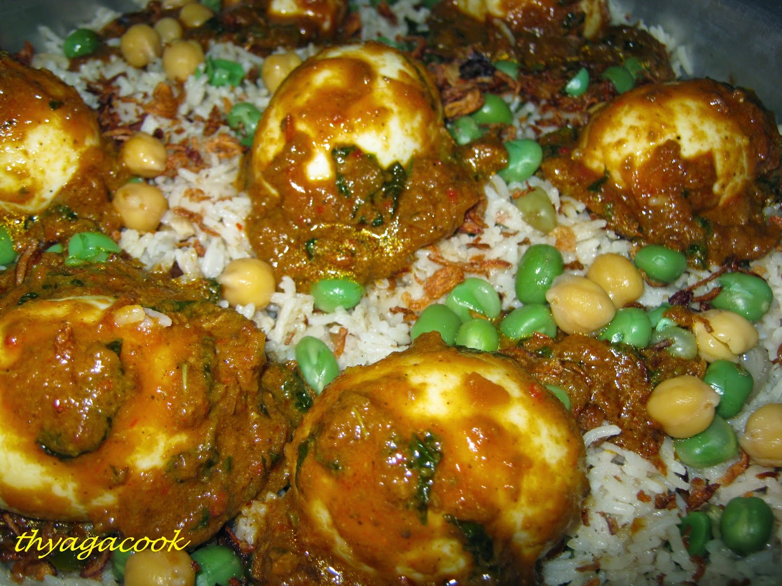 KARI LEAFS Malaysian flavour's: EGG BIRYANI