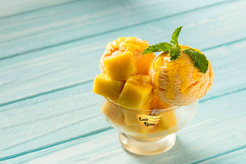 Mango Ice Cream Recipe in Hindi