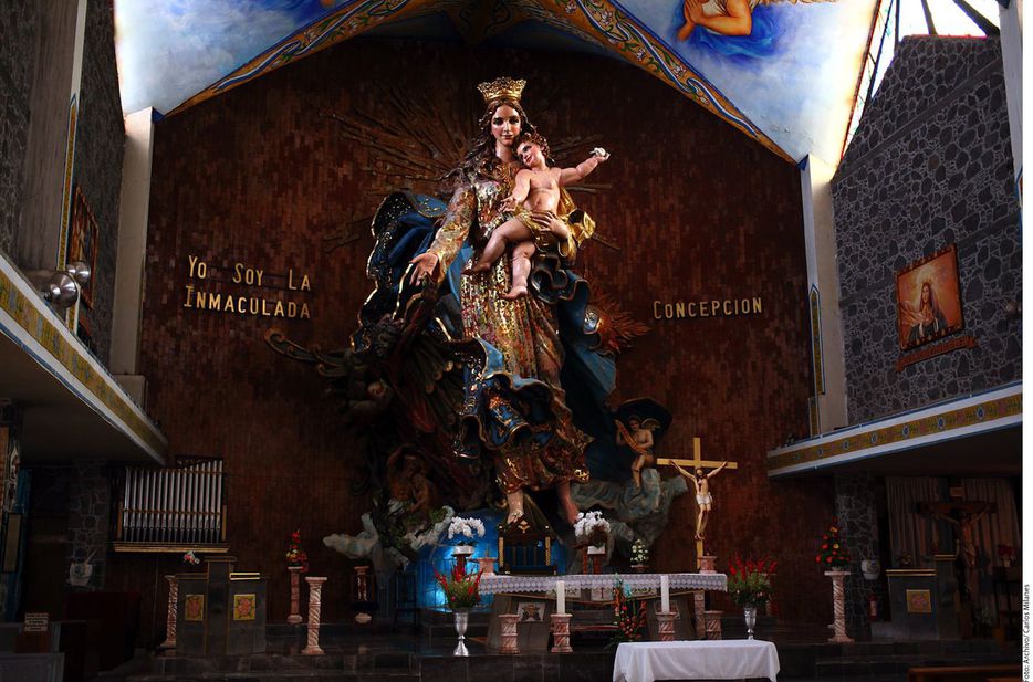 La escultura religiosa más grande de Latinoamérica está en Chignahuapan. 