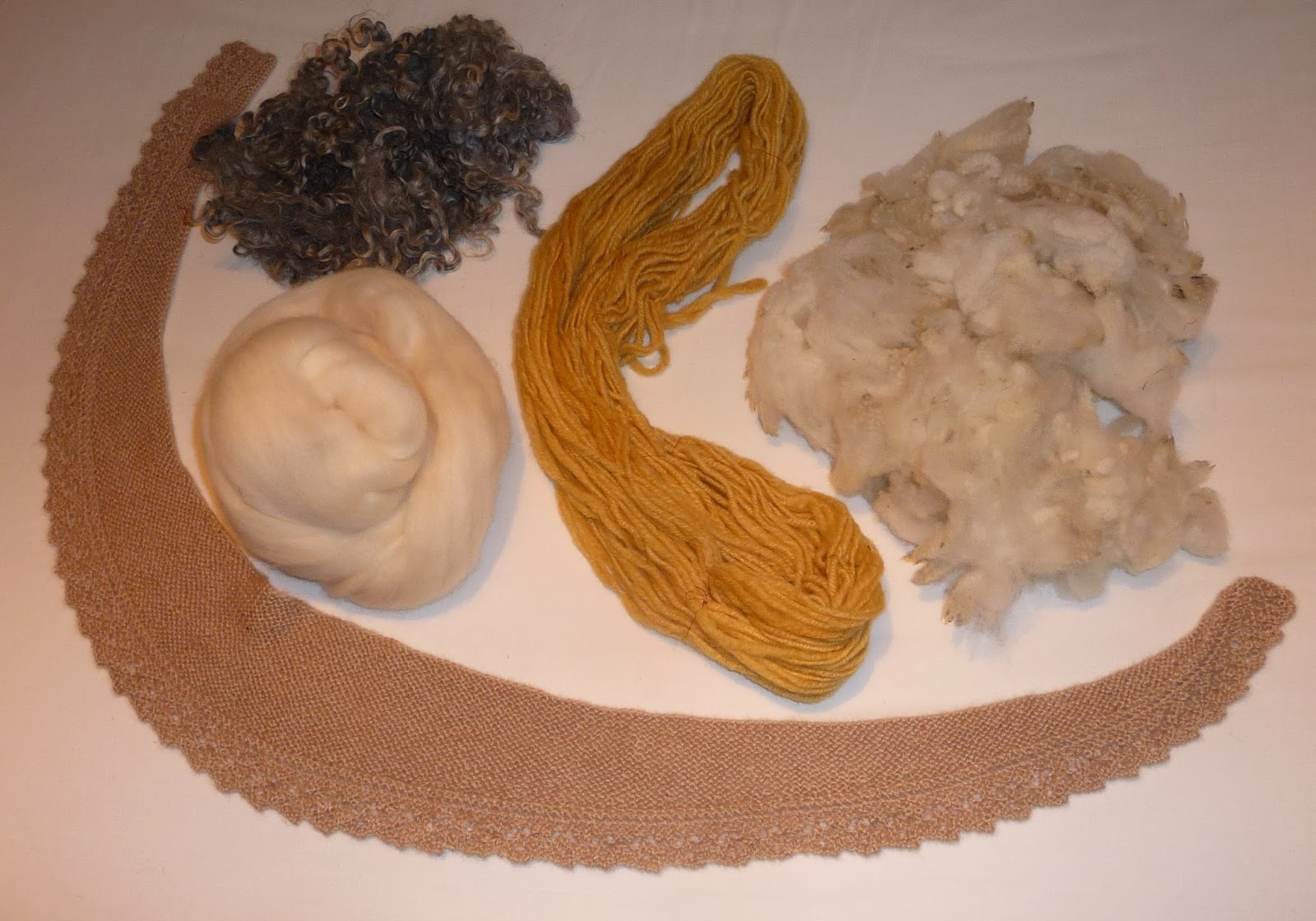 Wool - Tribulations of Hand Spinning and Herbal Dyeing: Dyed in the