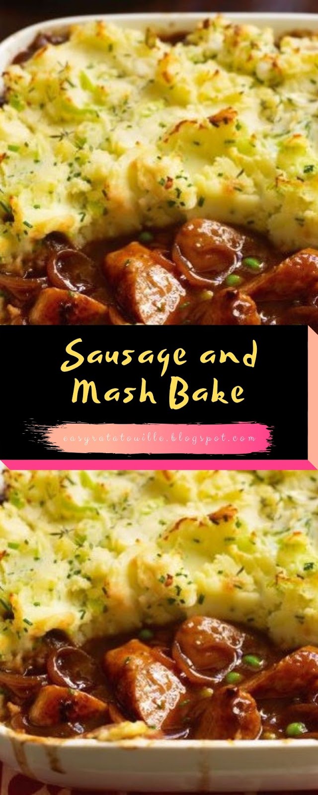 Sausage and Mash Bake