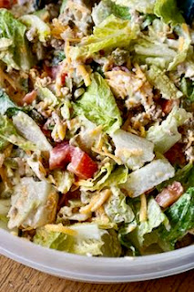 Savory Sweet and Satisfying: Taco Salad with Taco Shell