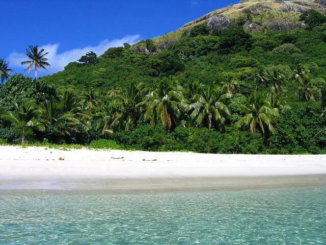 Fiji-beach オーストラリアから近い南の島フィジーのビーチの写真