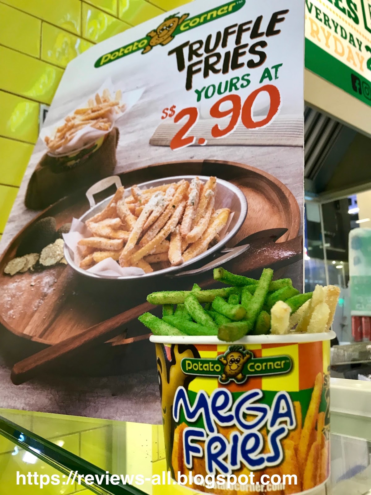 We'll Tell You A&W Couple's Blog Potato Corner Singapore