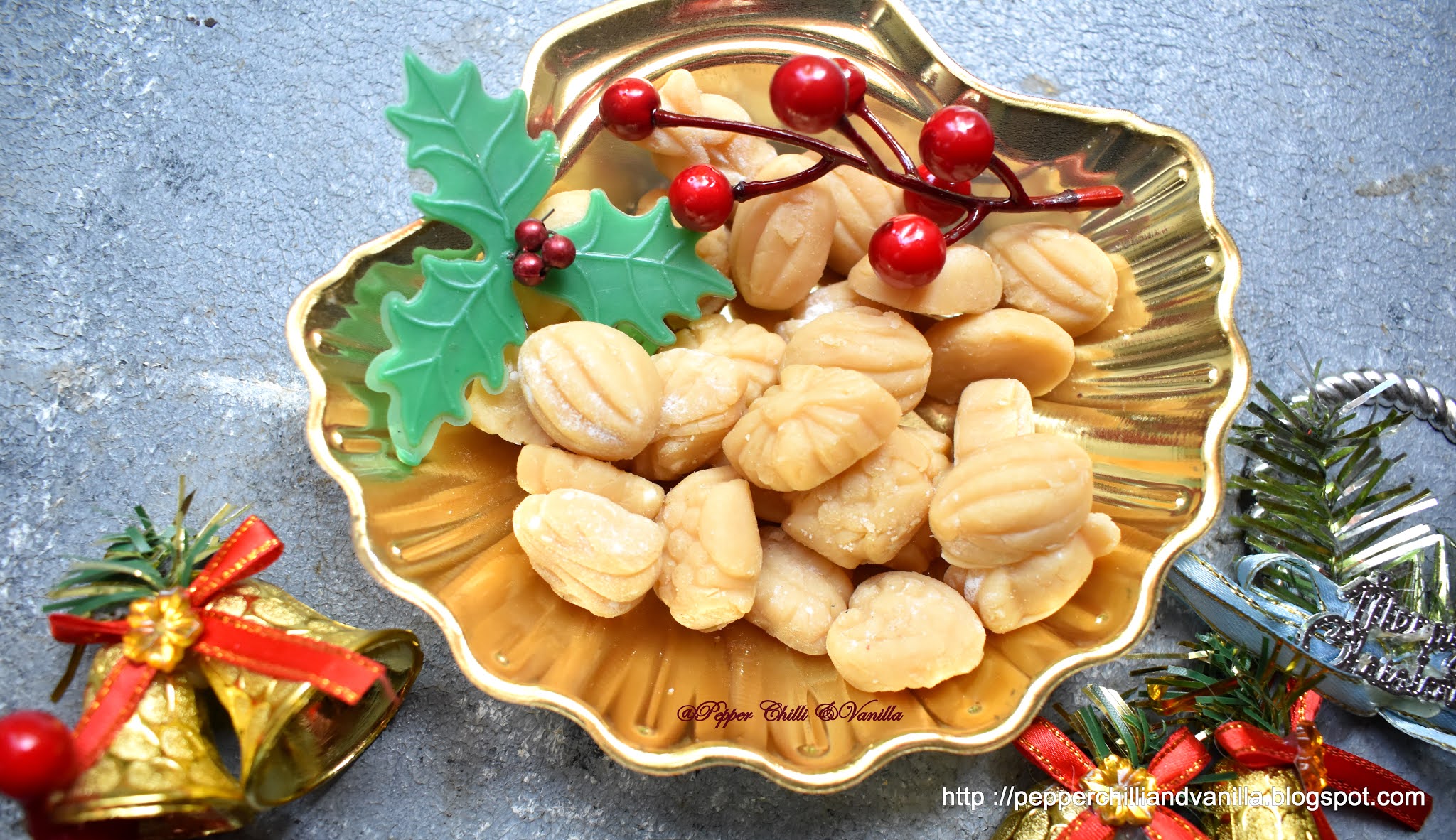 Milk Cream. Christmas SweetMilkcream Recipe quicker version Pepper, Chilli and Vanilla