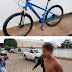 Ladrão é detido por funcionários de loja logo após furtar bicicleta