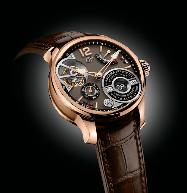Greubel Forsey Equation of Time with chocolate dial