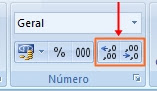 Formatar células em planilha eletrônica - Excel