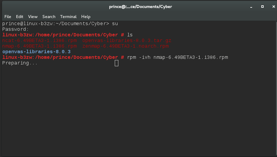 Kundan Chaudhary Install Software or rpm file in Opensuse Linux
