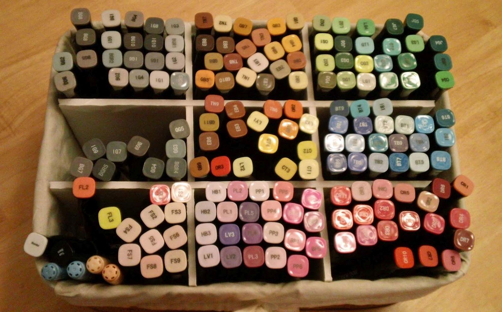 Elliott Creations: Spectrum Marker Storage